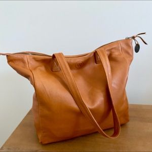 Wanderers Leather tote